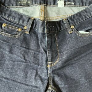 J. Crew Matchstick Jeans - Deep Indigo